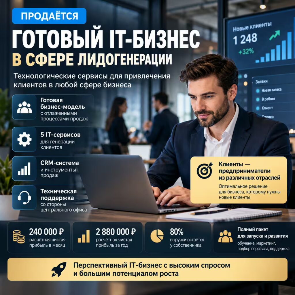 Бизнес на маркетинговых услугах лидогенерации — фото 1